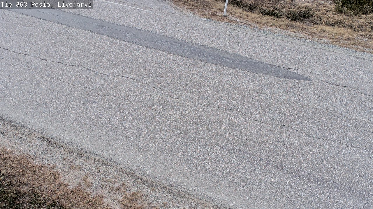 Weather Camera Image Road 863 Livojärvi, Posio, Lappi