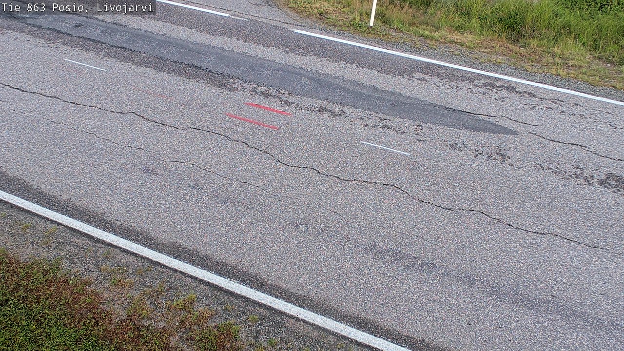 Kelikamerat Kuva Tie 863 Livojärvi, Posio, Lappi