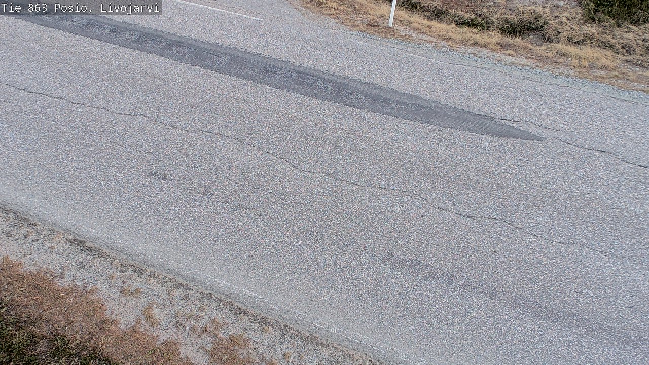 Weather Camera Image Road 863 Livojärvi, Posio, Lappi