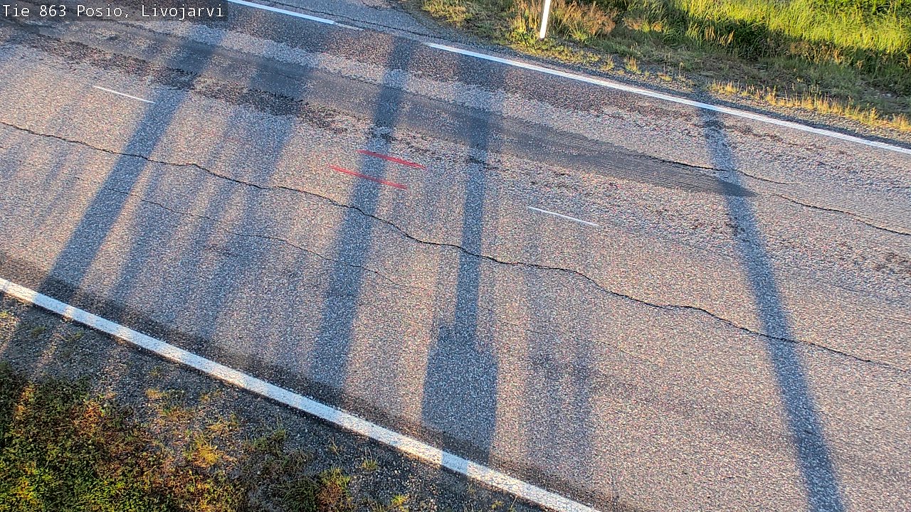 Kelikamerat Kuva Tie 863 Livojärvi, Posio, Lappi