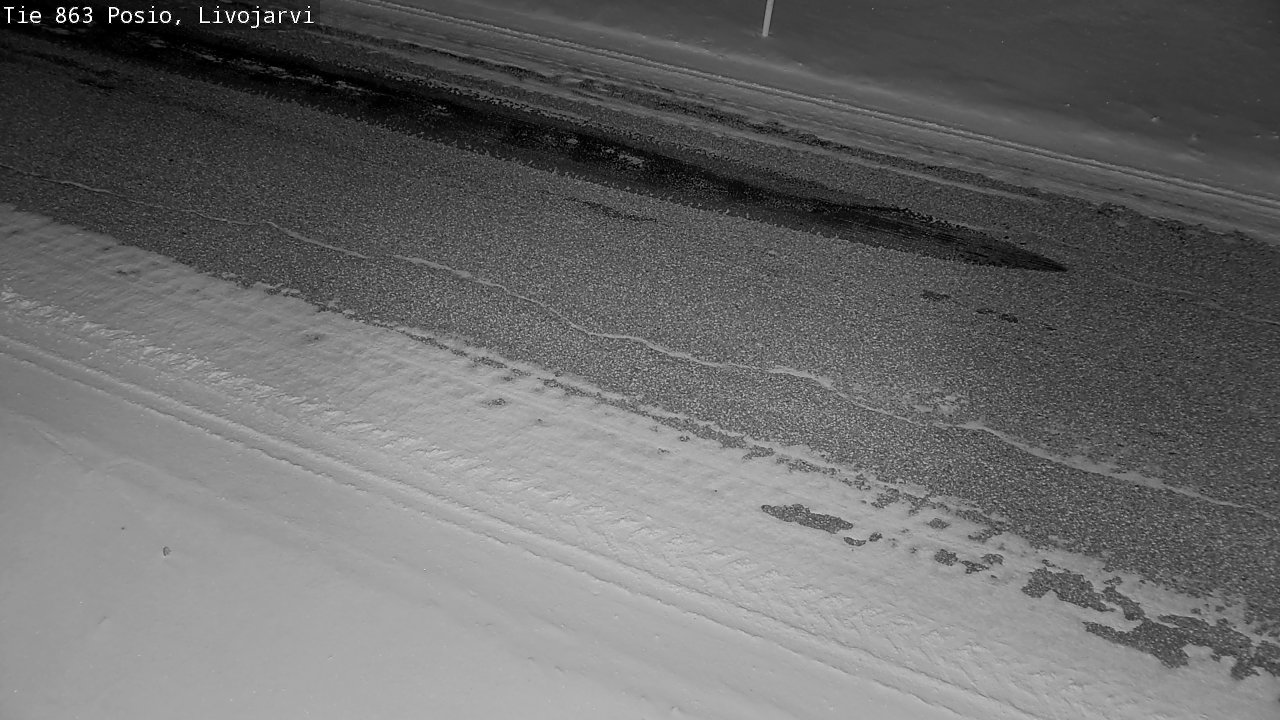 Kelikamerat Kuva Tie 863 Livojärvi, Posio, Lappi
