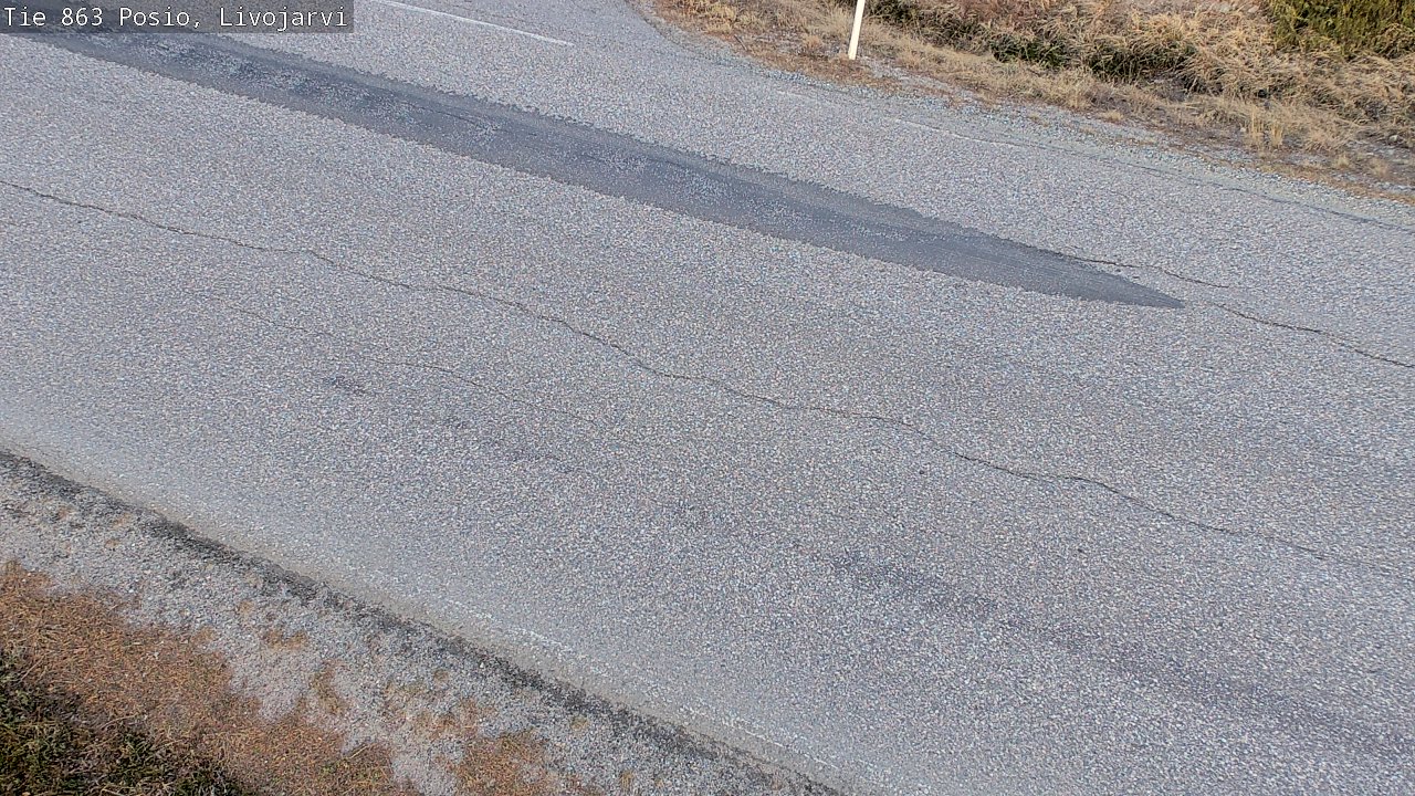 Kelikamerat Kuva Tie 863 Livojärvi, Posio, Lappi
