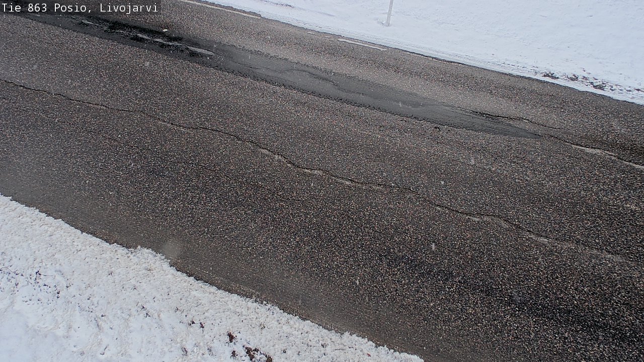 Kelikamerat Kuva Tie 863 Livojärvi, Posio, Lappi