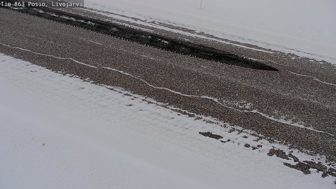 Kelikamerat Kuva Tie 863 Livojärvi, Posio, Lappi