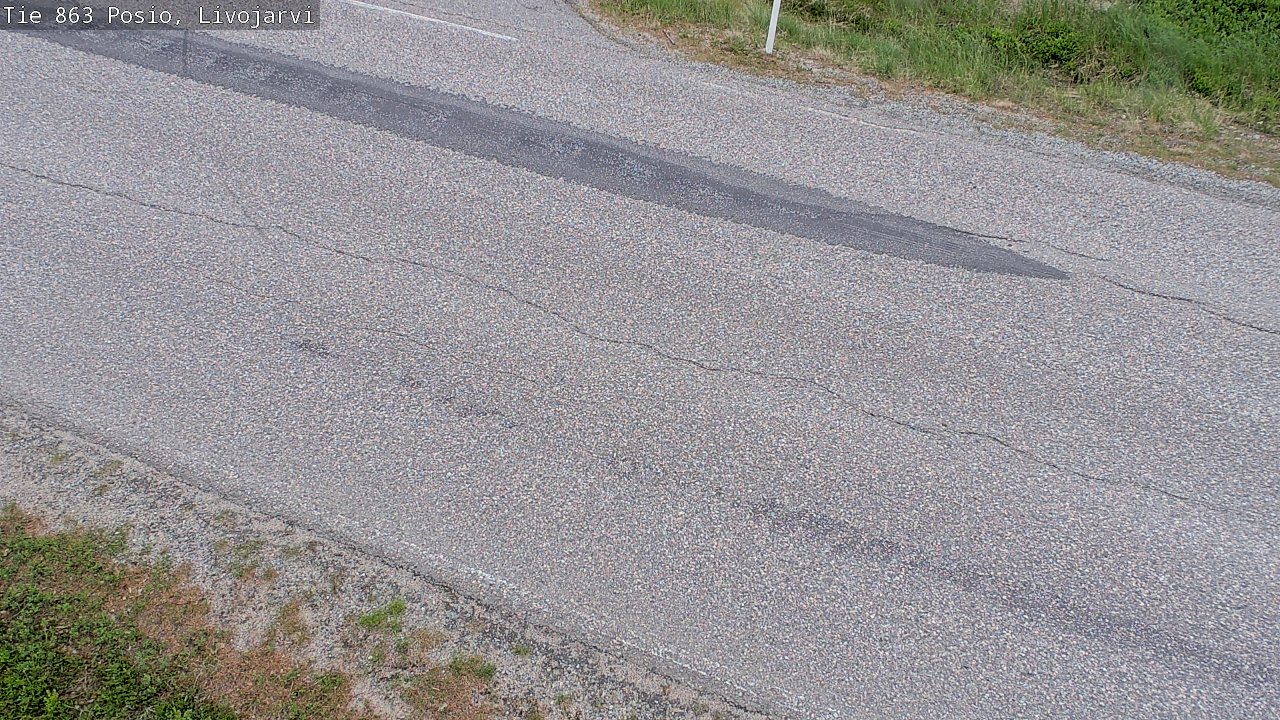 Weather Camera Image Road 863 Livojärvi, Posio, Lappi