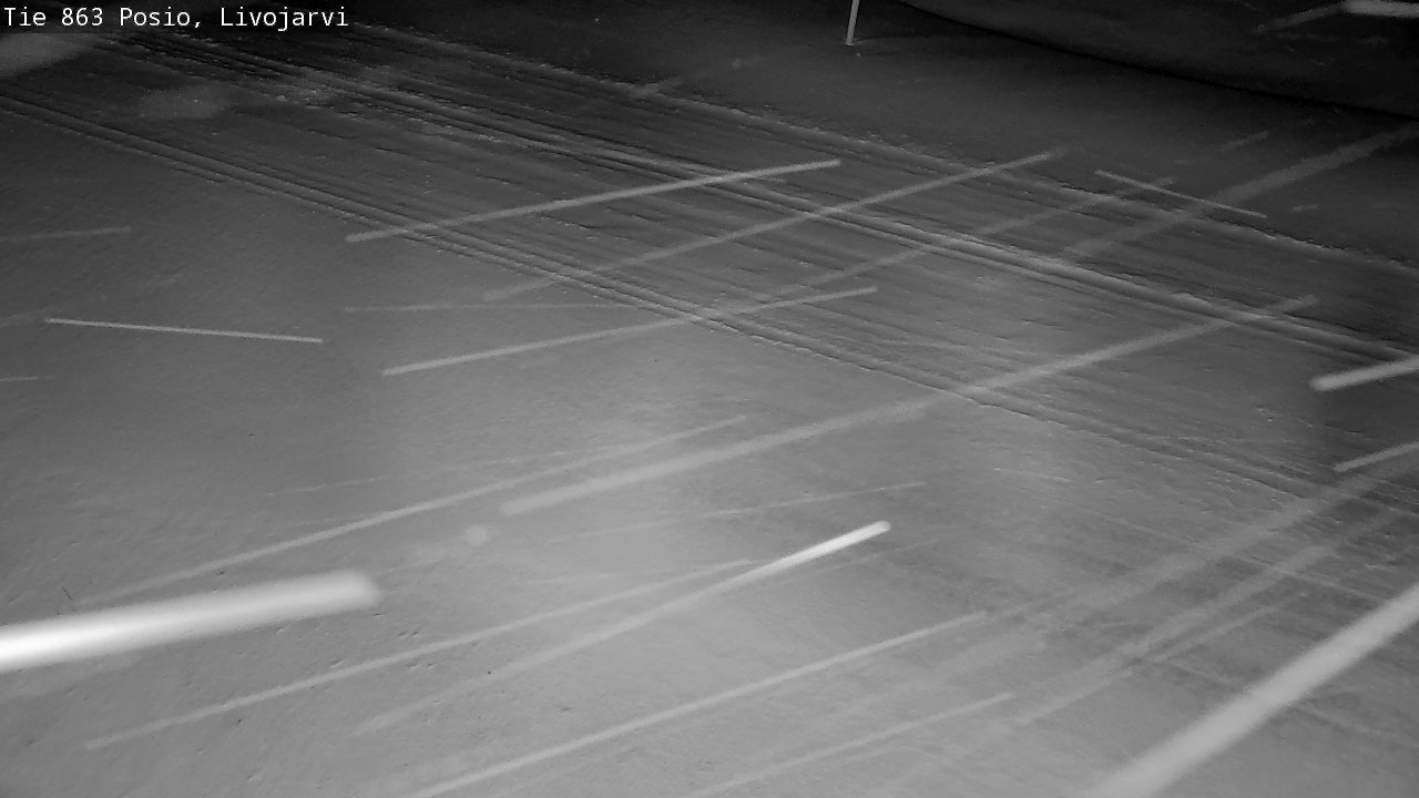 Weather Camera Image Road 863 Livojärvi, Posio, Lappi