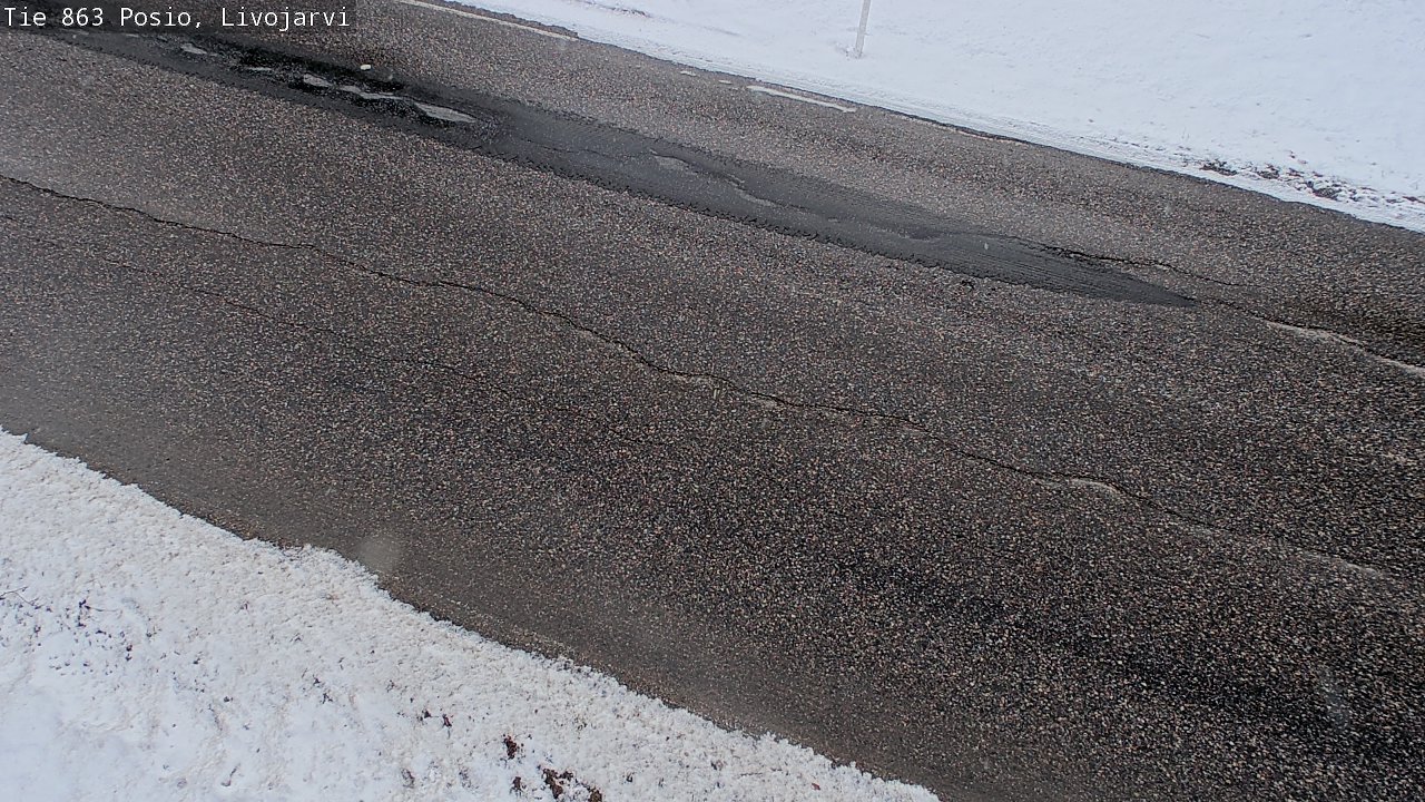 Kelikamerat Kuva Tie 863 Livojärvi, Posio, Lappi