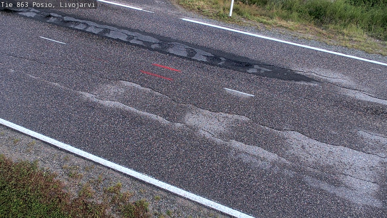 Kelikamerat Kuva Tie 863 Livojärvi, Posio, Lappi