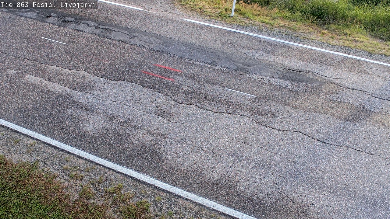 Kelikamerat Kuva Tie 863 Livojärvi, Posio, Lappi