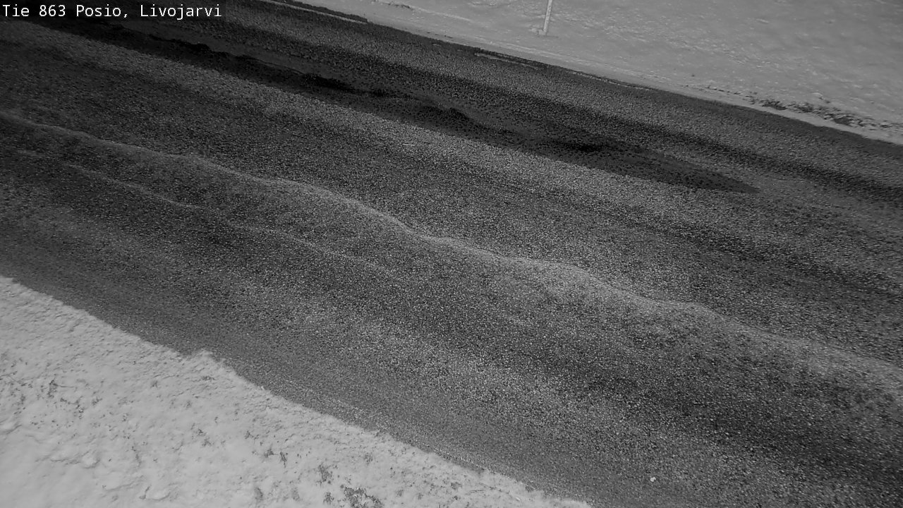 Kelikamerat Kuva Tie 863 Livojärvi, Posio, Lappi