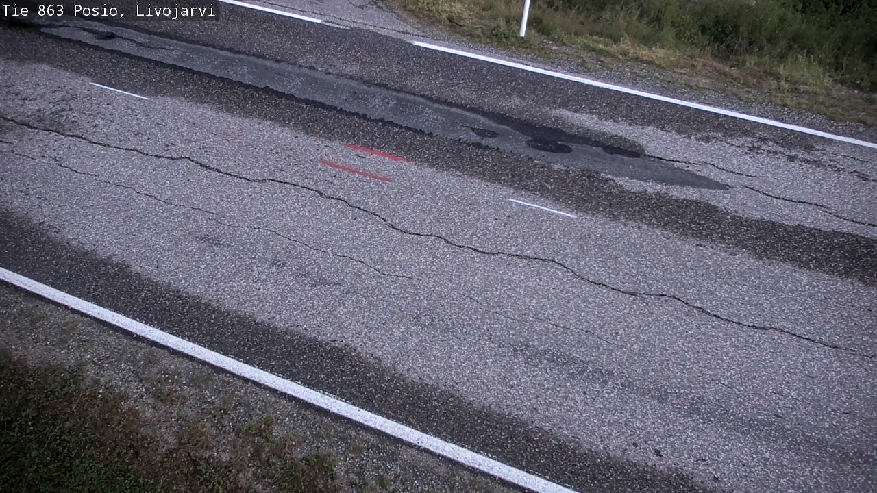 Kelikamerat Kuva Tie 863 Livojärvi, Posio, Lappi