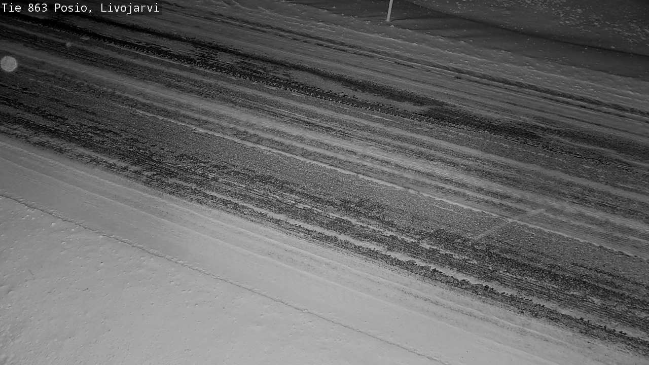 Weather Camera Image Road 863 Livojärvi, Posio, Lappi