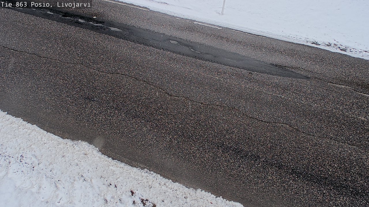 Kelikamerat Kuva Tie 863 Livojärvi, Posio, Lappi