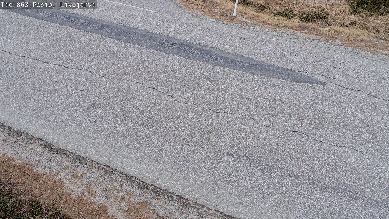 Weather Camera Image Road 863 Livojärvi, Posio, Lappi