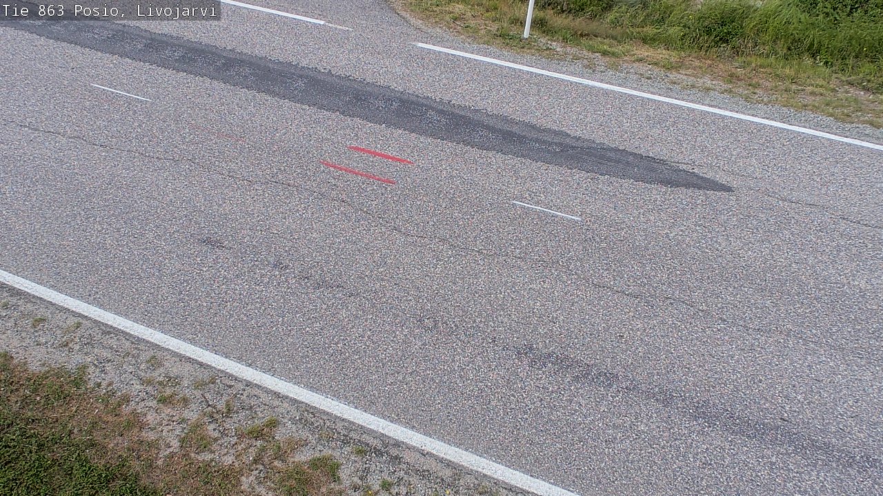 Kelikamerat Kuva Tie 863 Livojärvi, Posio, Lappi