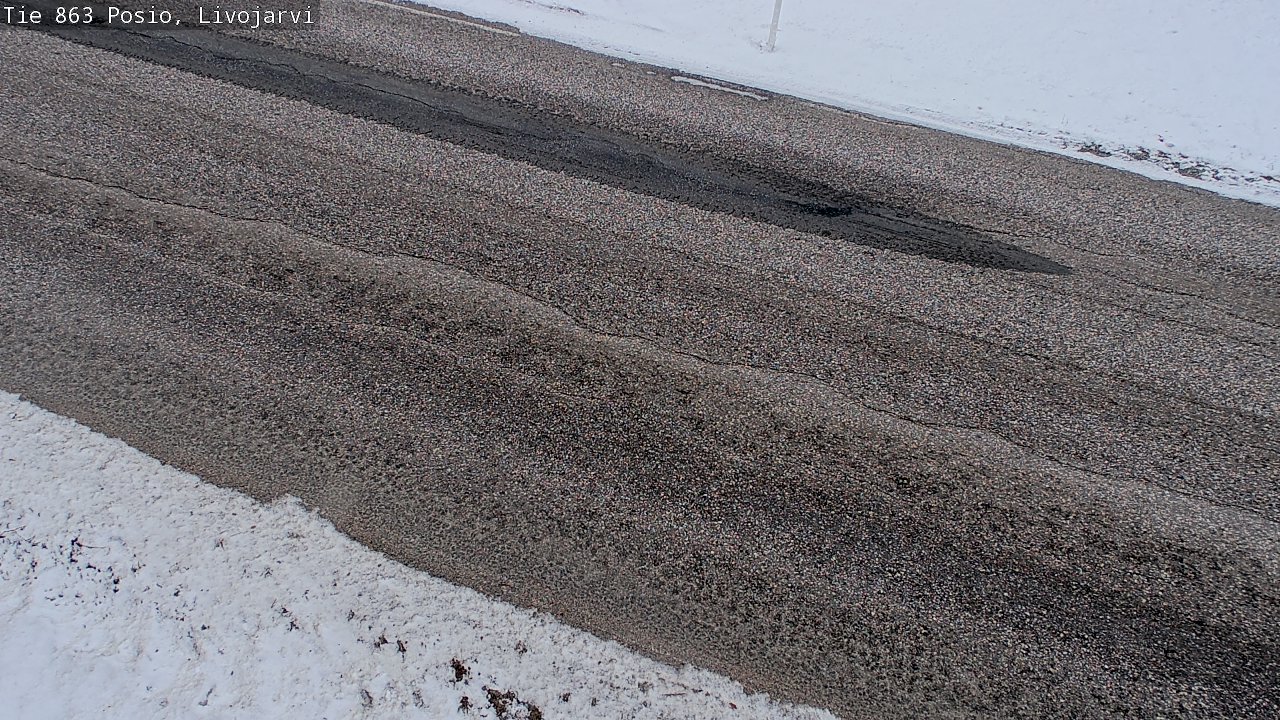 Kelikamerat Kuva Tie 863 Livojärvi, Posio, Lappi