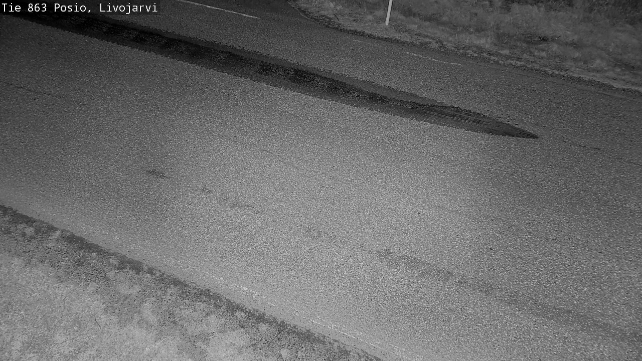 Weather Camera Image Road 863 Livojärvi, Posio, Lappi