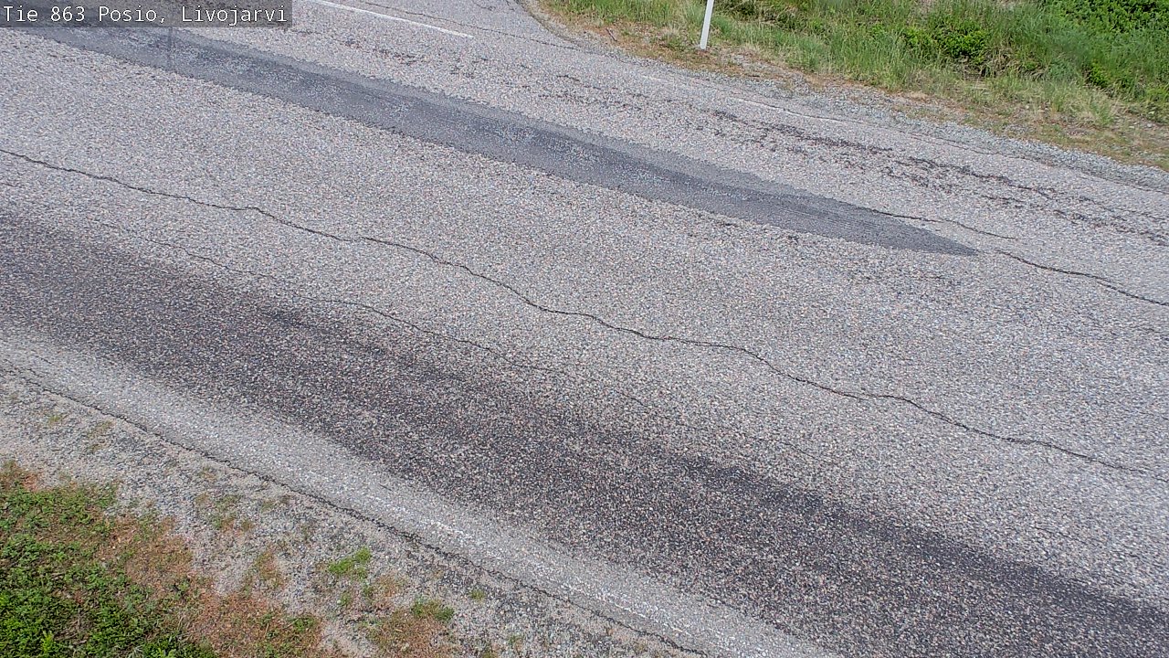 Kelikamerat Kuva Tie 863 Livojärvi, Posio, Lappi