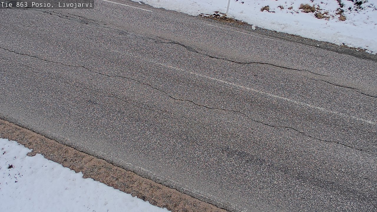 Kelikamerat Kuva Tie 863 Livojärvi, Posio, Lappi