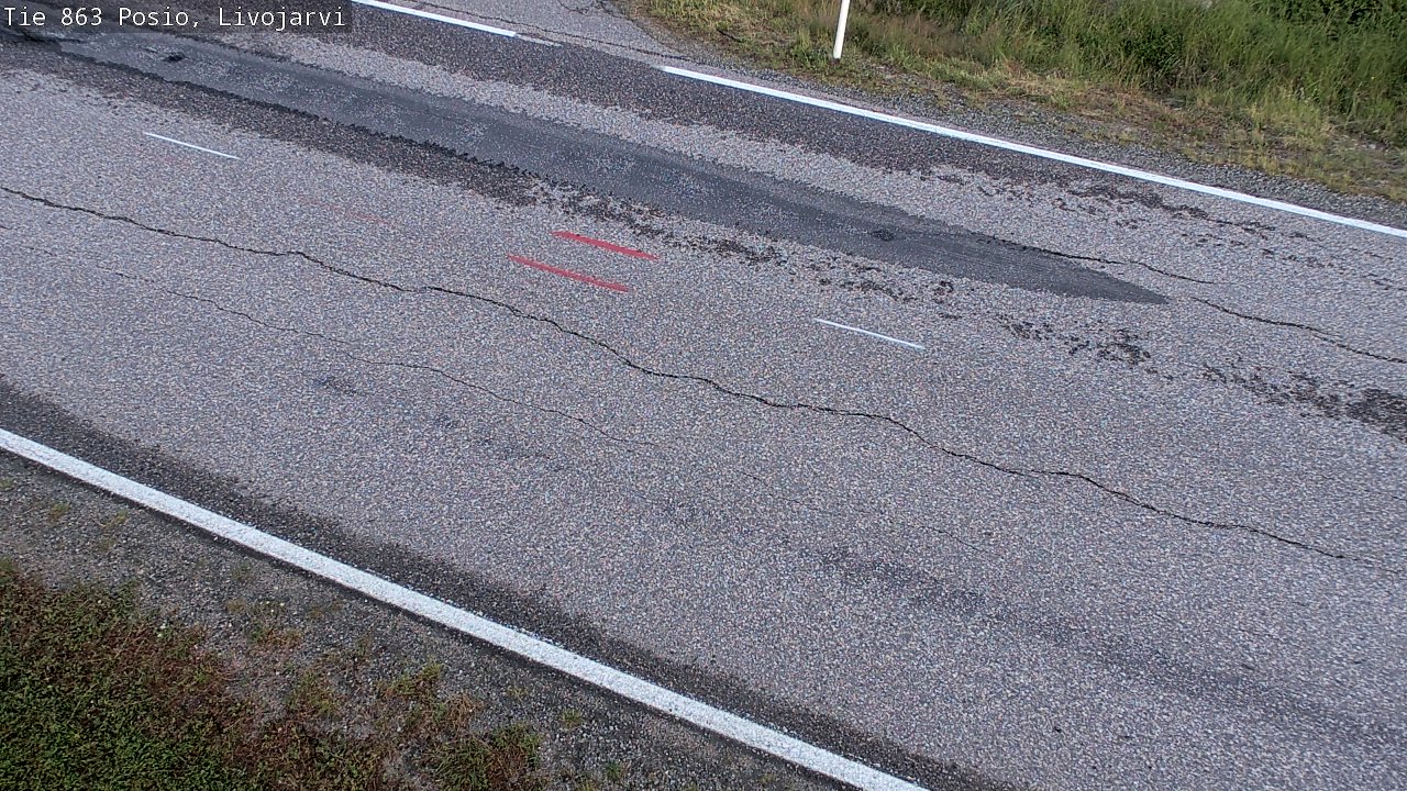 Kelikamerat Kuva Tie 863 Livojärvi, Posio, Lappi