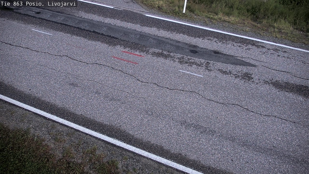 Kelikamerat Kuva Tie 863 Livojärvi, Posio, Lappi