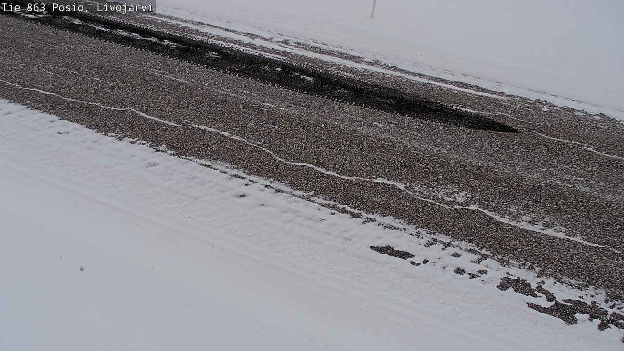 Kelikamerat Kuva Tie 863 Livojärvi, Posio, Lappi