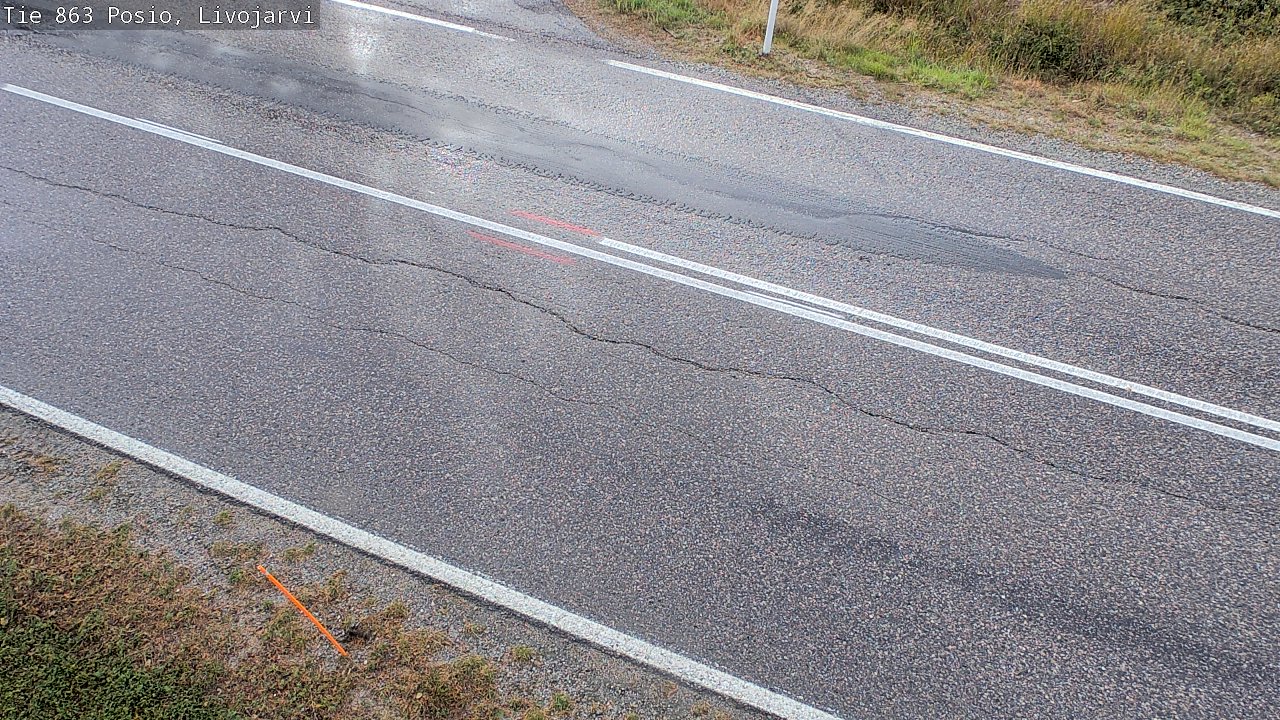 Kelikamerat Kuva Tie 863 Livojärvi, Posio, Lappi