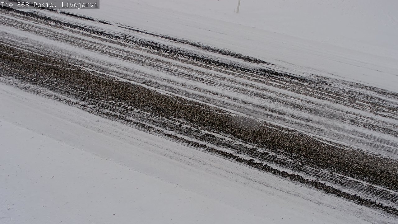 Kelikamerat Kuva Tie 863 Livojärvi, Posio, Lappi