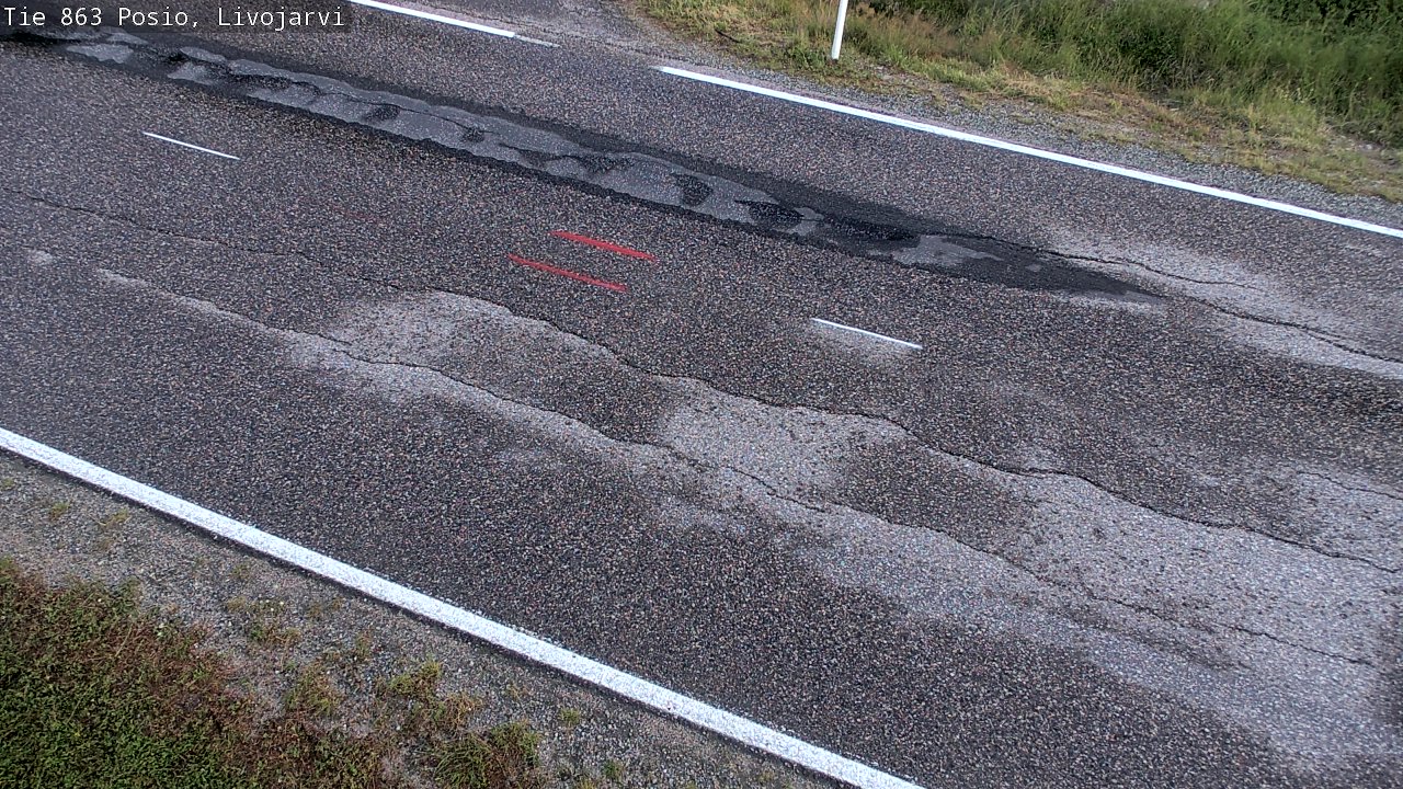 Kelikamerat Kuva Tie 863 Livojärvi, Posio, Lappi