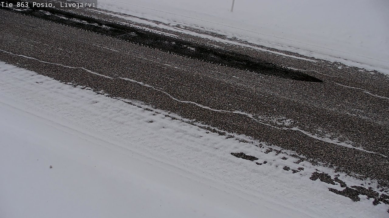 Kelikamerat Kuva Tie 863 Livojärvi, Posio, Lappi