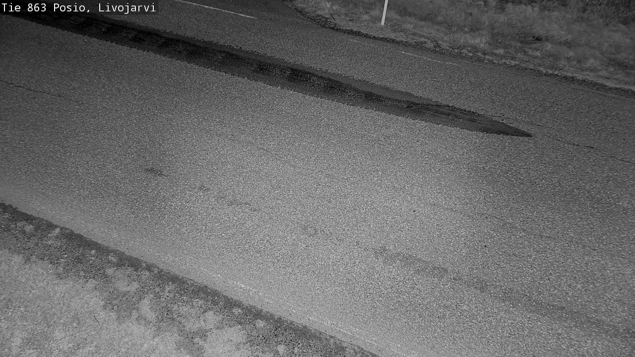 Weather Camera Image Road 863 Livojärvi, Posio, Lappi