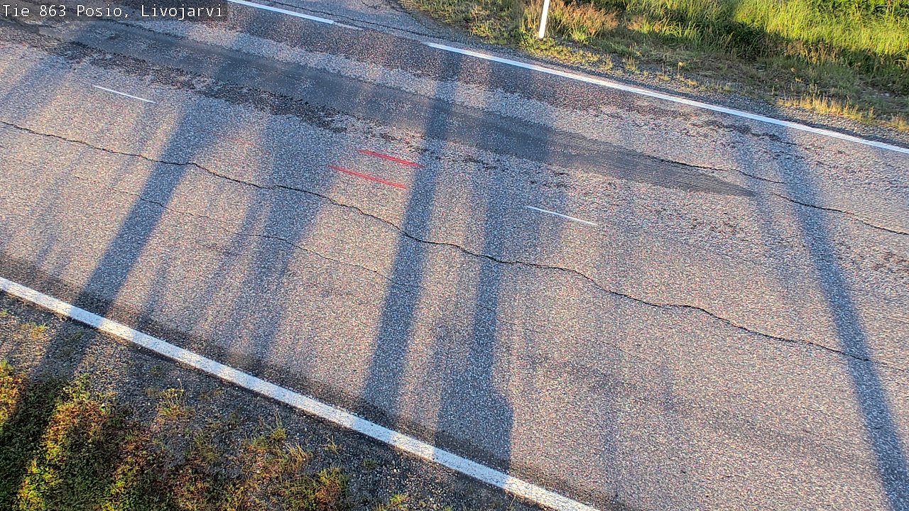Kelikamerat Kuva Tie 863 Livojärvi, Posio, Lappi