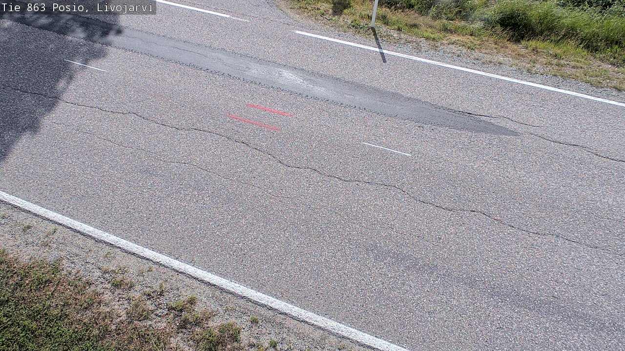 Kelikamerat Kuva Tie 863 Livojärvi, Posio, Lappi