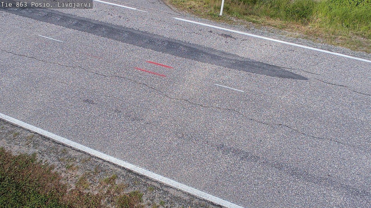 Weather Camera Image Road 863 Livojärvi, Posio, Lappi