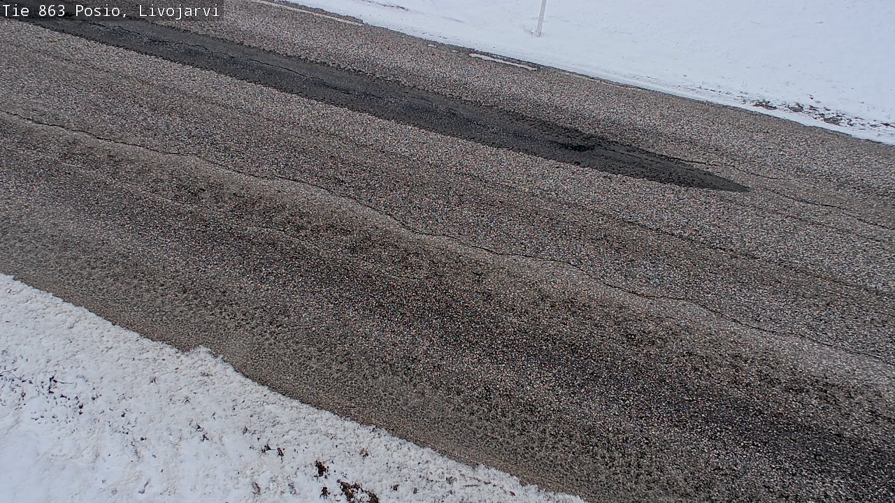 Kelikamerat Kuva Tie 863 Livojärvi, Posio, Lappi