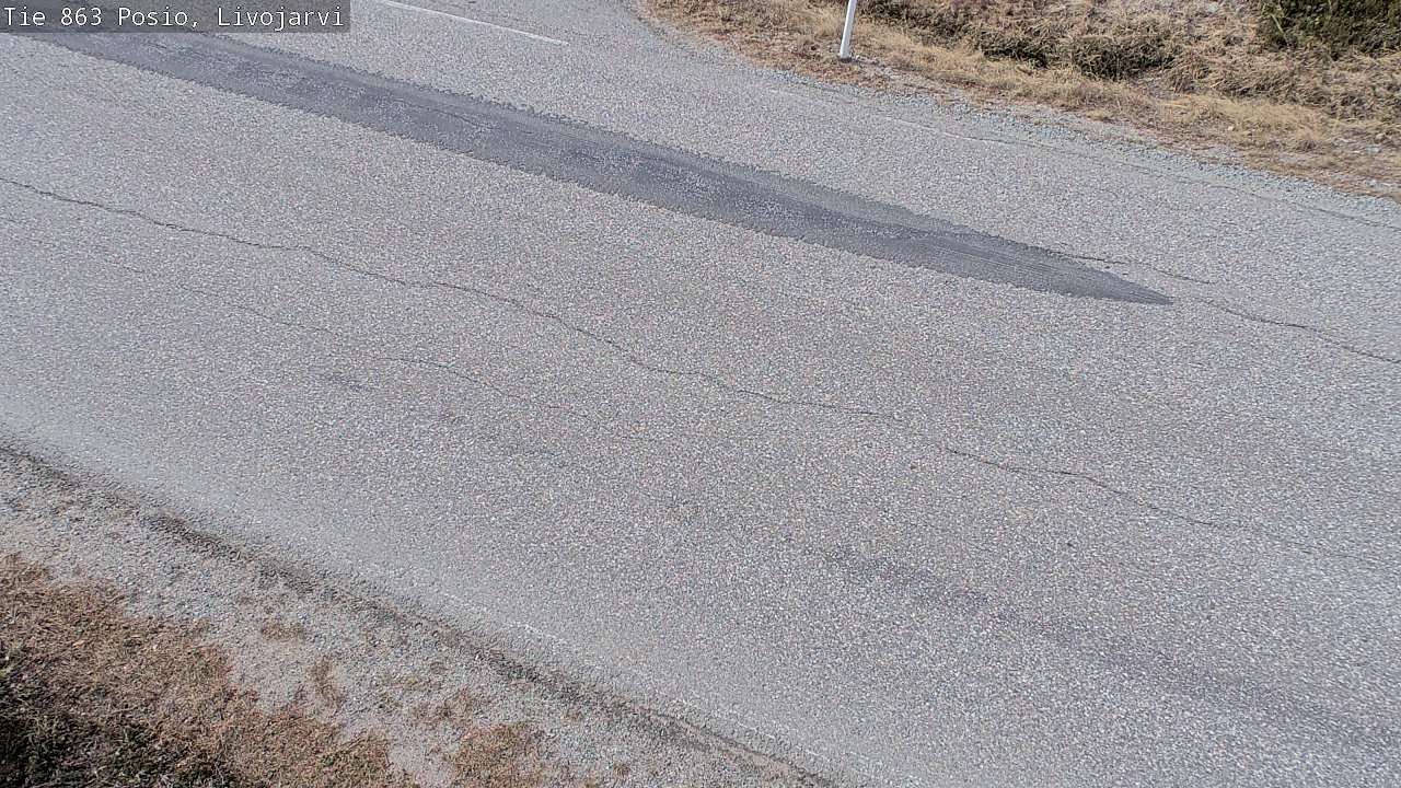 Weather Camera Image Road 863 Livojärvi, Posio, Lappi