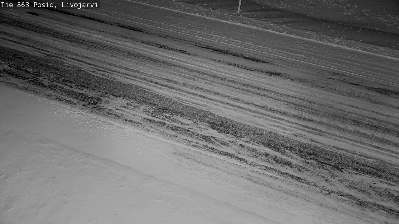 Kelikamerat Kuva Tie 863 Livojärvi, Posio, Lappi