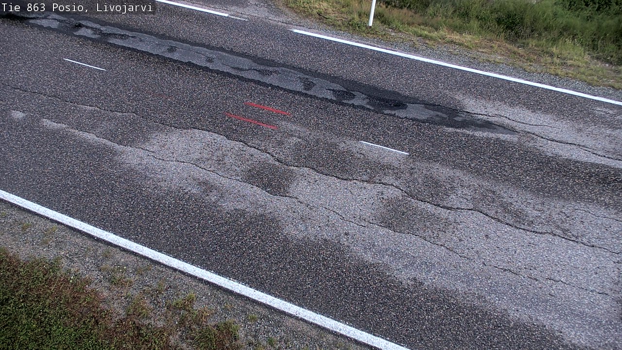 Kelikamerat Kuva Tie 863 Livojärvi, Posio, Lappi