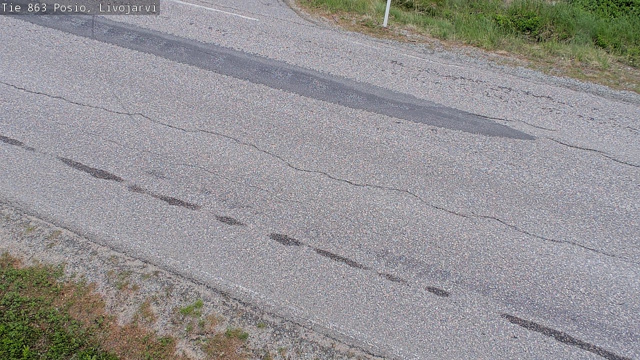 Kelikamerat Kuva Tie 863 Livojärvi, Posio, Lappi