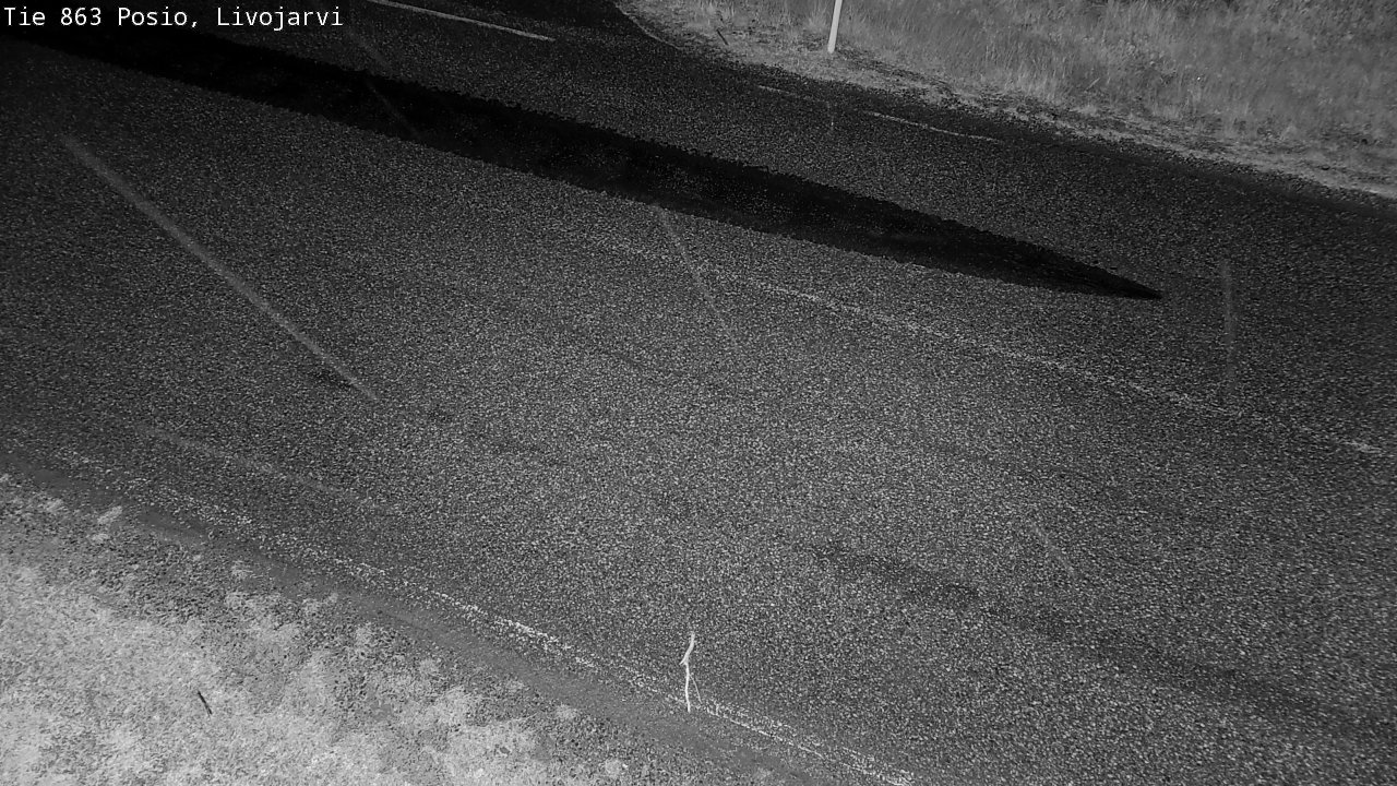 Weather Camera Image Väg 863 Livojärvi, Posio, Lappi