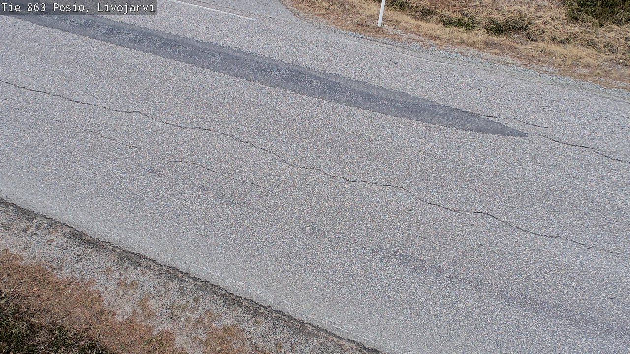 Weather Camera Image Road 863 Livojärvi, Posio, Lappi