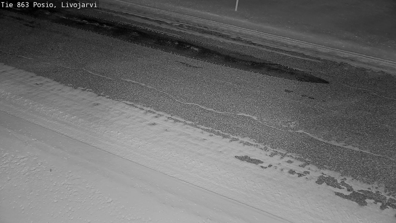 Kelikamerat Kuva Tie 863 Livojärvi, Posio, Lappi
