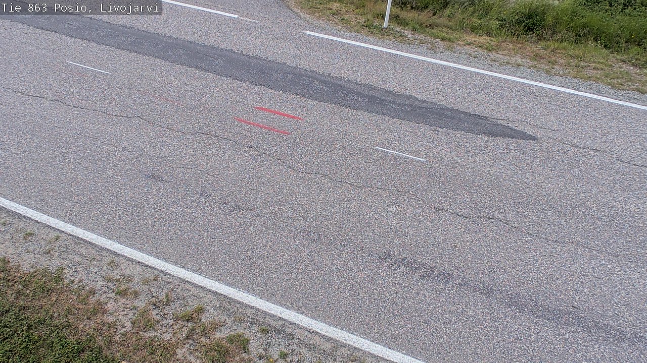 Kelikamerat Kuva Tie 863 Livojärvi, Posio, Lappi