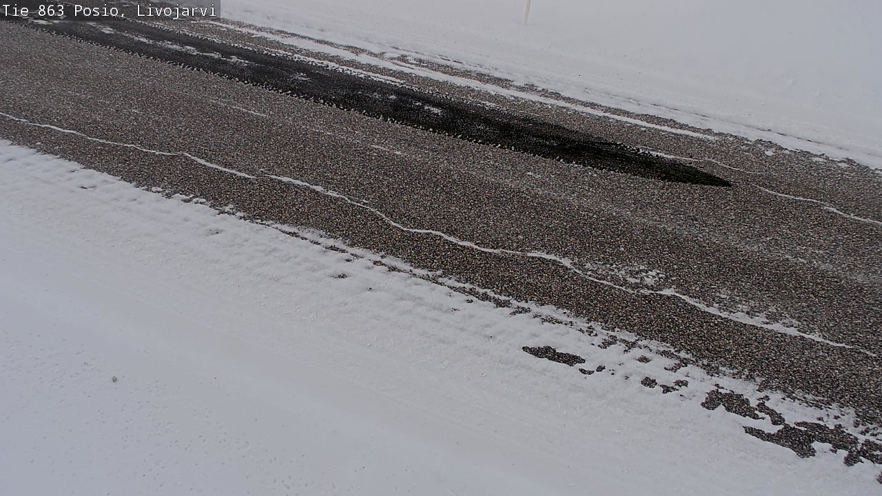 Kelikamerat Kuva Tie 863 Livojärvi, Posio, Lappi