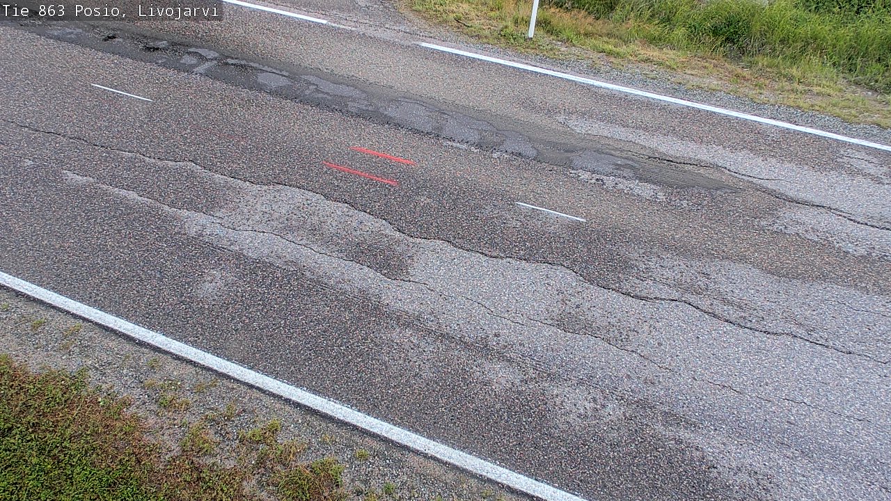 Kelikamerat Kuva Tie 863 Livojärvi, Posio, Lappi