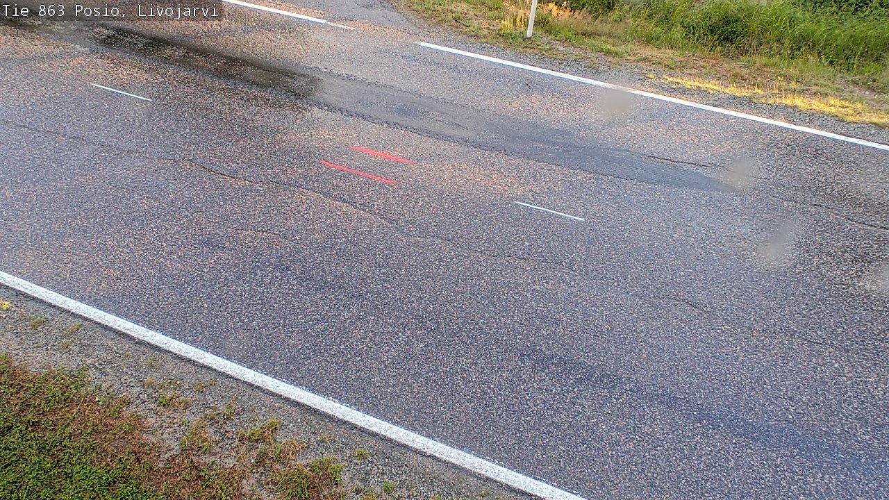 Kelikamerat Kuva Tie 863 Livojärvi, Posio, Lappi
