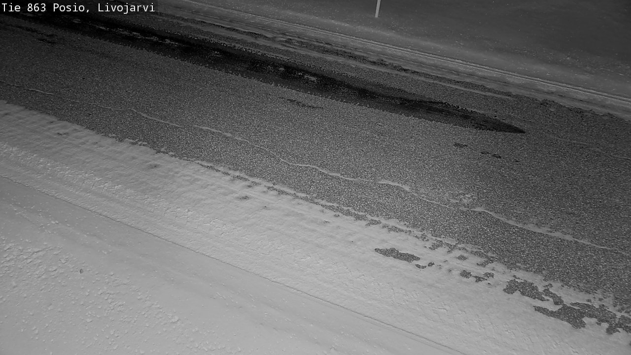 Kelikamerat Kuva Tie 863 Livojärvi, Posio, Lappi