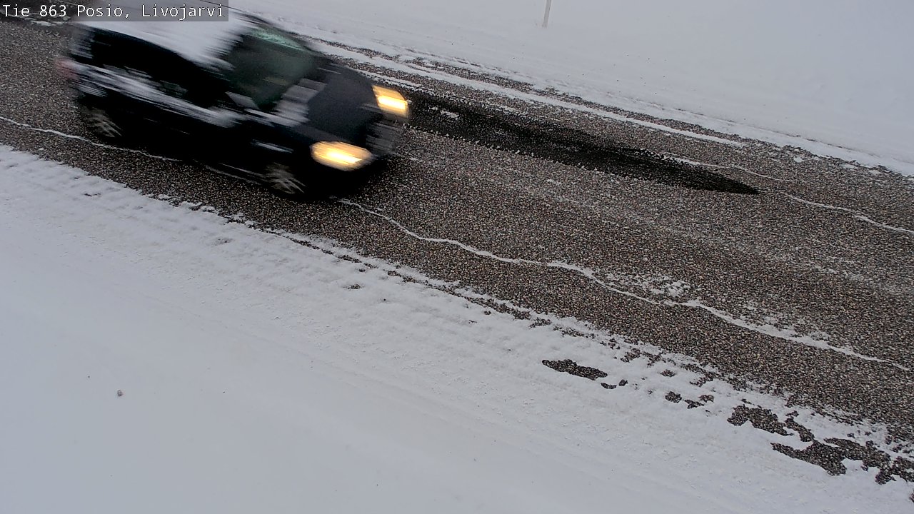 Kelikamerat Kuva Tie 863 Livojärvi, Posio, Lappi