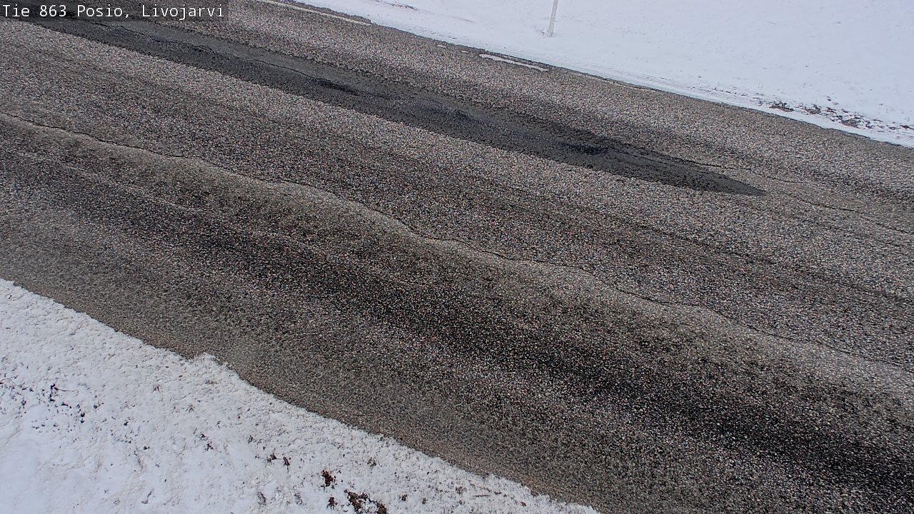 Kelikamerat Kuva Tie 863 Livojärvi, Posio, Lappi