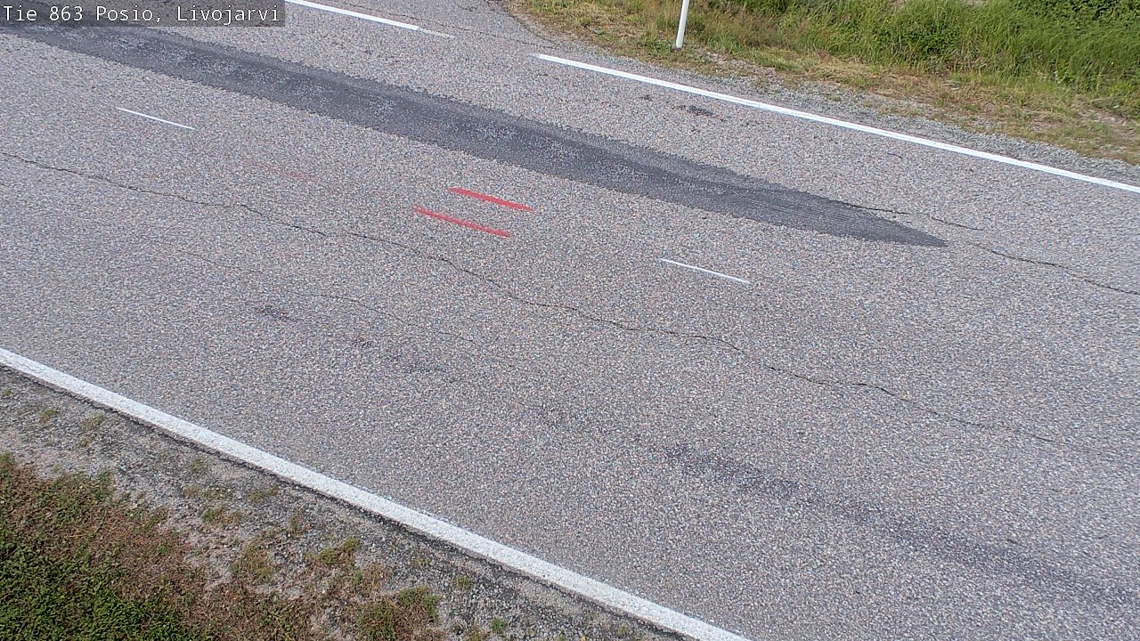 Weather Camera Image Road 863 Livojärvi, Posio, Lappi